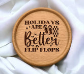 Tropical Christmas Flip Flop SVG SVG
